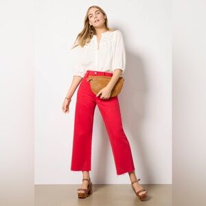 NWT- Pistola Penny Crop Jeans- ruby - sz 25